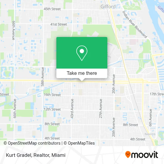 Kurt Gradel, Realtor map