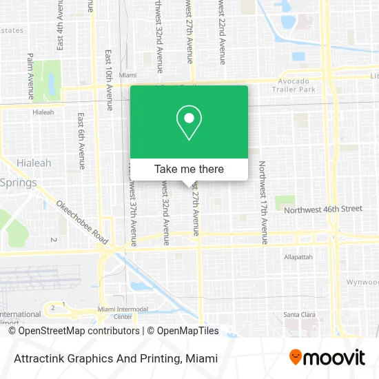 Attractink Graphics And Printing map