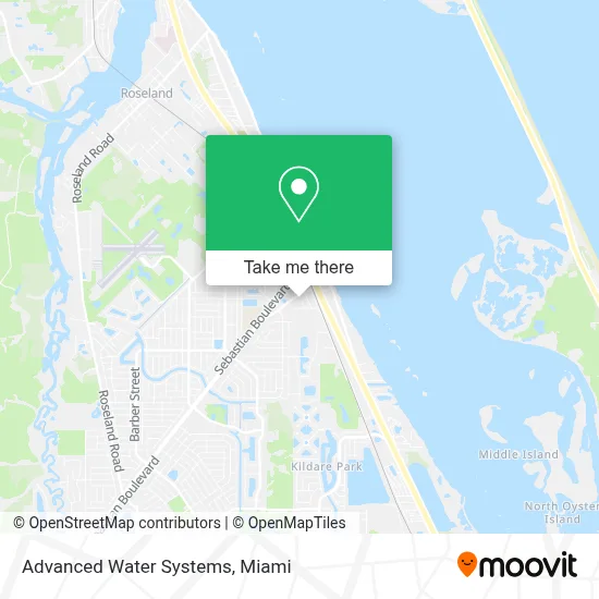 Advanced Water Systems map
