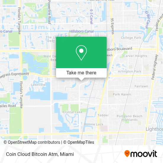 Coin Cloud Bitcoin Atm map