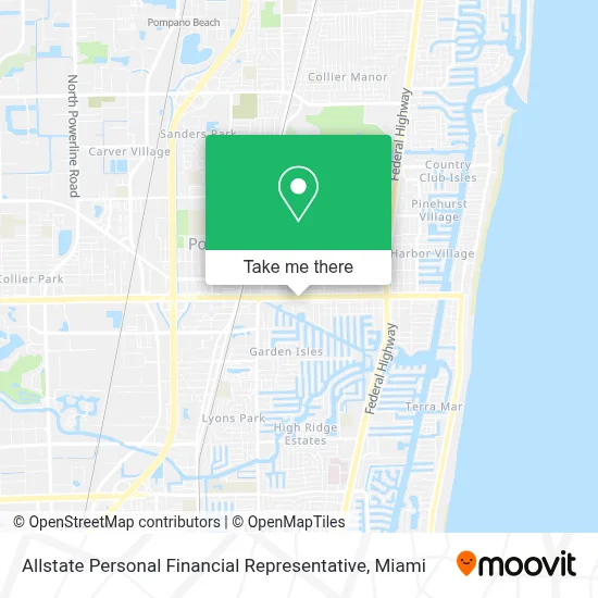 Allstate Personal Financial Representative map