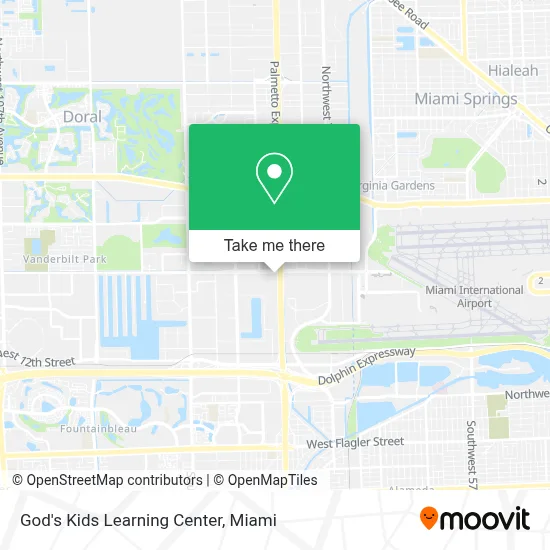 God's Kids Learning Center map