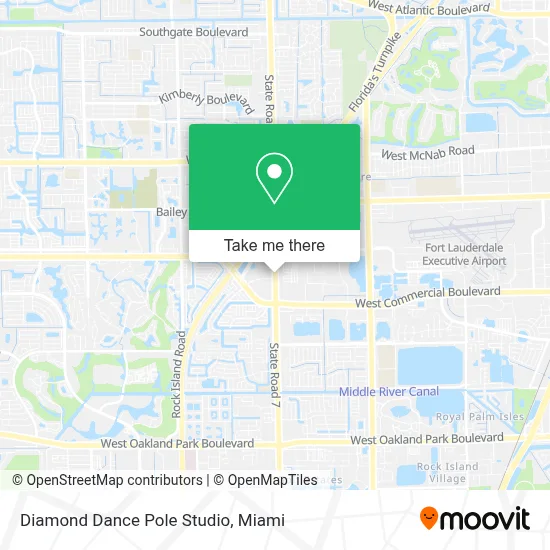 Diamond Dance Pole Studio map