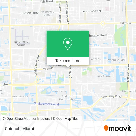 Coinhub map