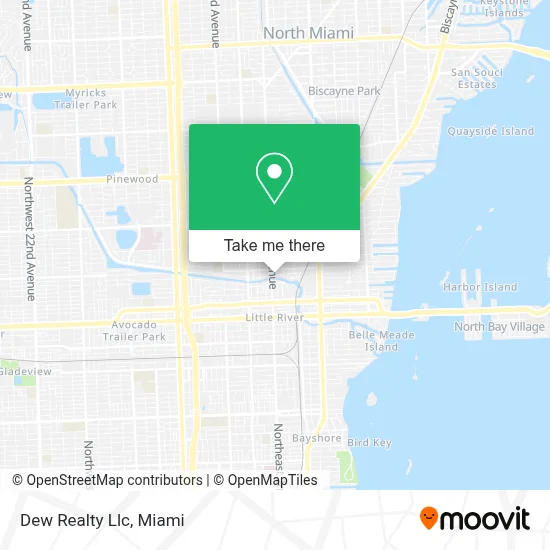 Dew Realty Llc map