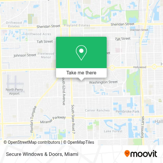Secure Windows & Doors map