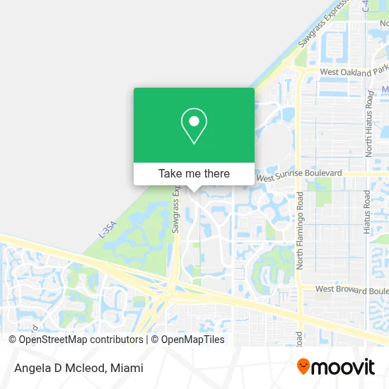 Angela D Mcleod map