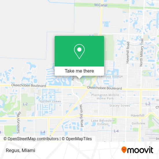 Regus map