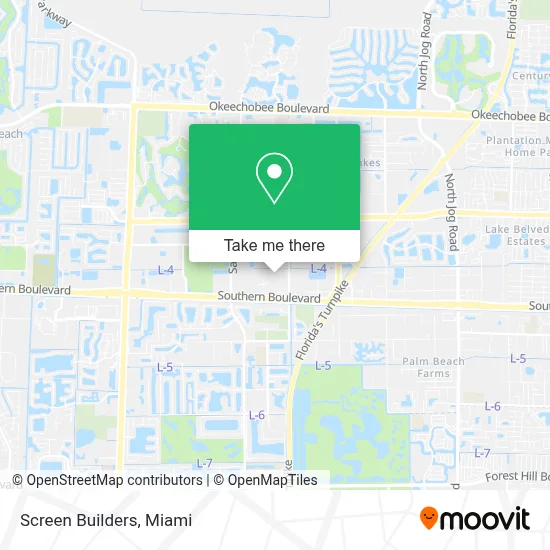 Screen Builders map