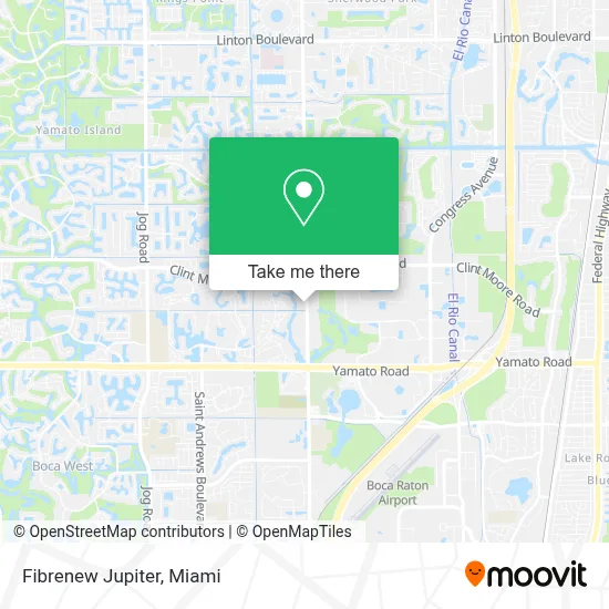 Fibrenew Jupiter map