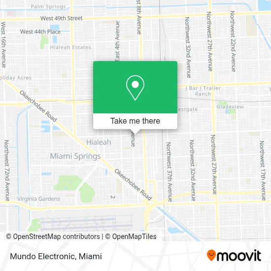 Mundo Electronic map