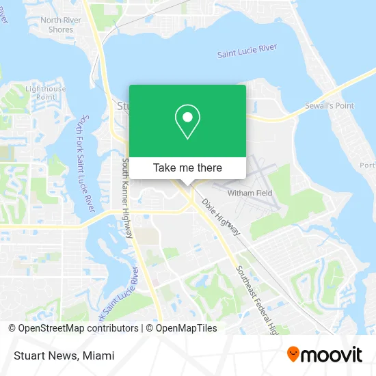 Stuart News map