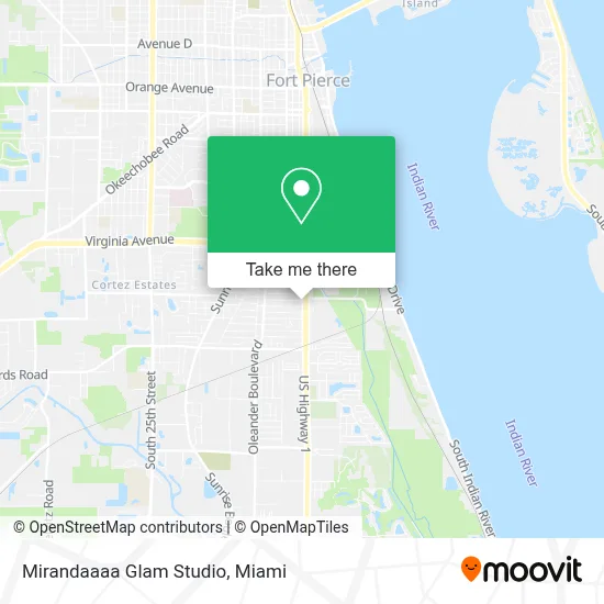 Mirandaaaa Glam Studio map