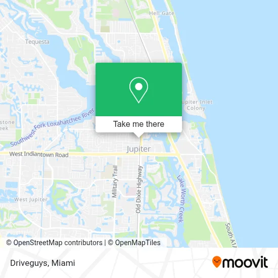 Driveguys map