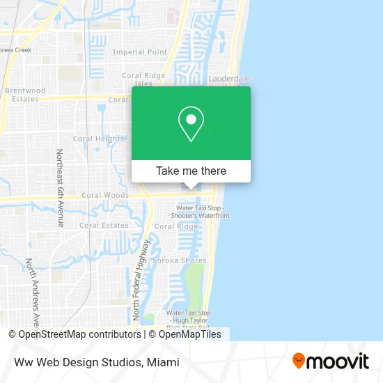 Ww Web Design Studios map