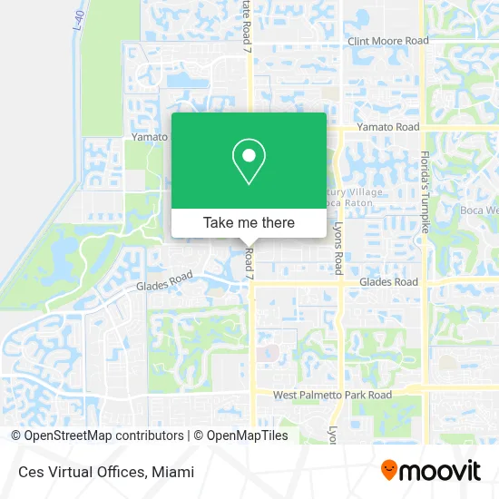 Ces Virtual Offices map