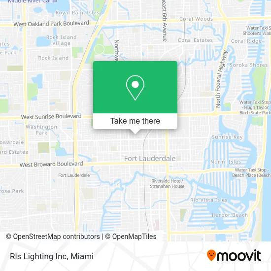 Rls Lighting Inc map