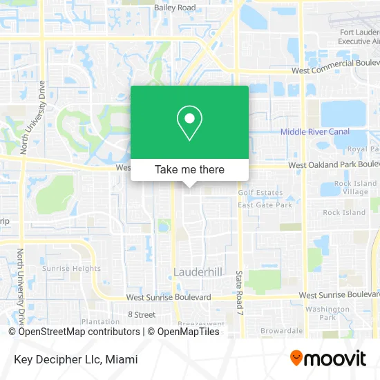Key Decipher Llc map