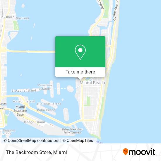 The Backroom Store map