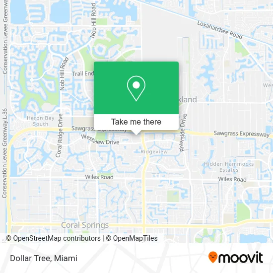 Dollar Tree map