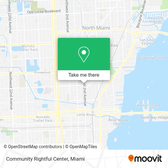 Community Rightful Center map