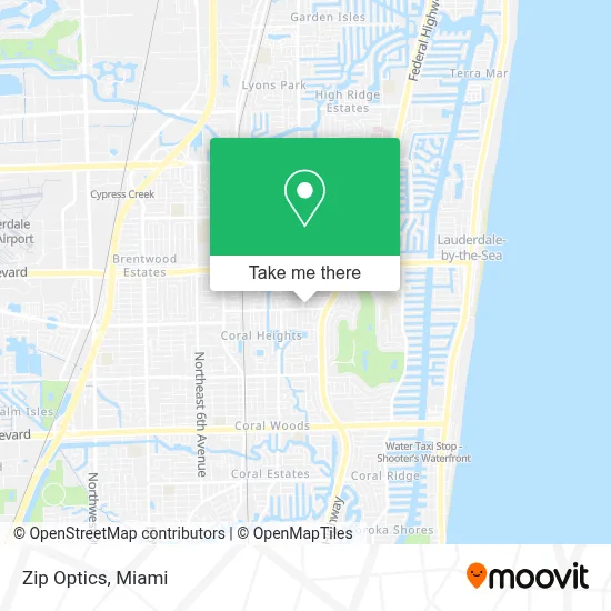 Zip Optics map