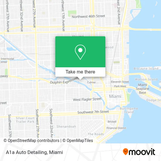 A1a Auto Detailing map