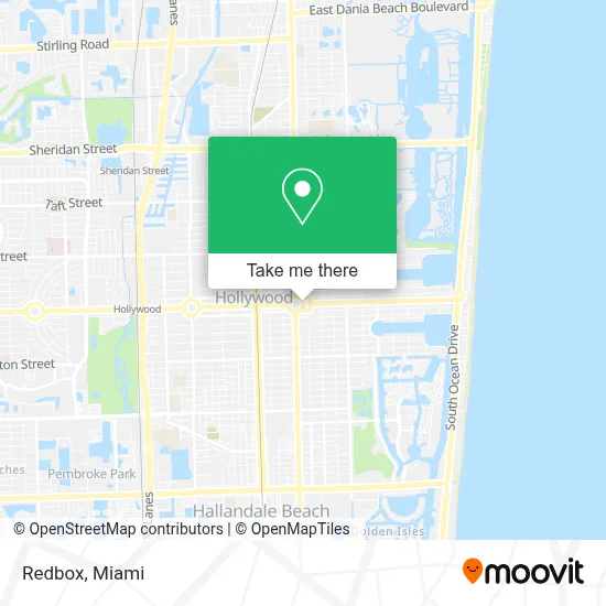 Redbox map
