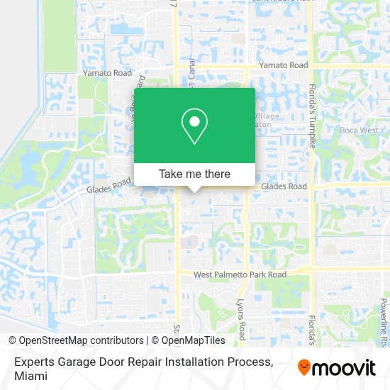 Experts Garage Door Repair Installation Process map