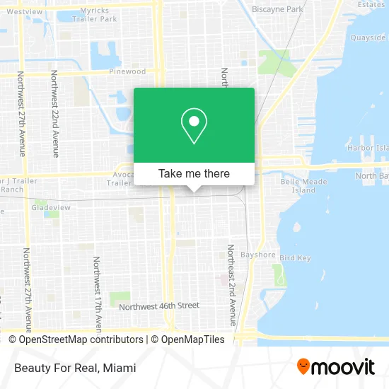Beauty For Real map