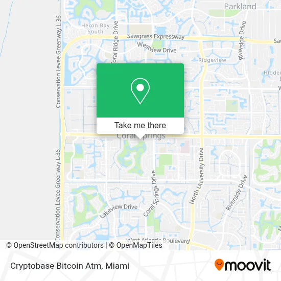 Cryptobase Bitcoin Atm map