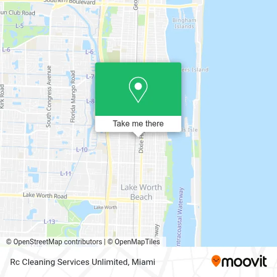 Rc Cleaning Services Unlimited map