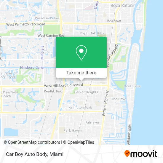 Car Boy Auto Body map