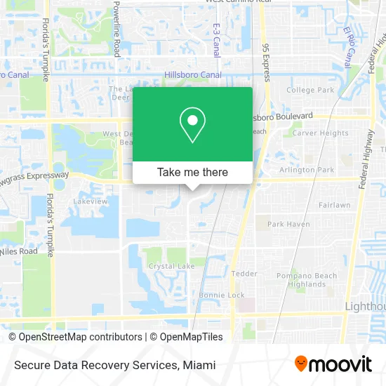 Secure Data Recovery Services map