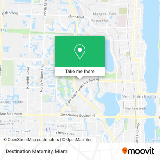 Destination Maternity map