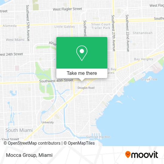 Mocca Group map