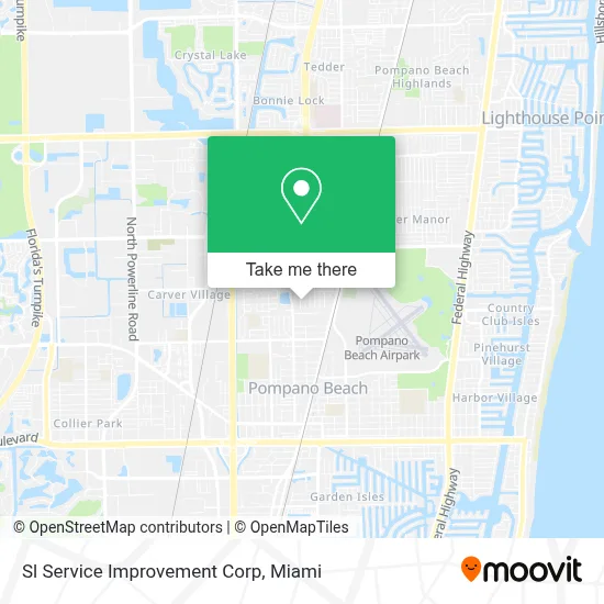 Sl Service Improvement Corp map