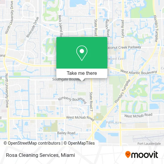 Rosa Cleaning Services map