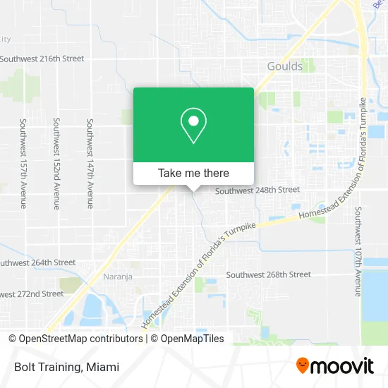 Bolt Training map