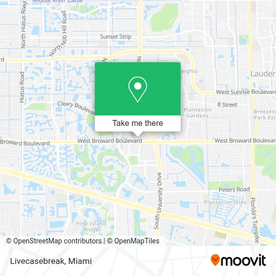 Livecasebreak map