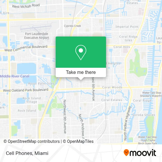 Cell Phones map