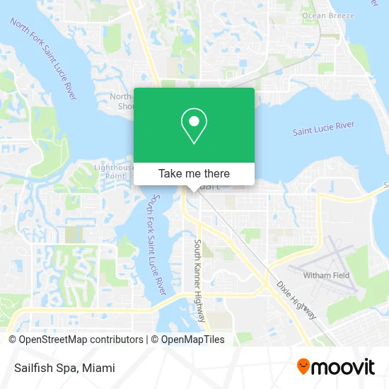 Sailfish Spa map