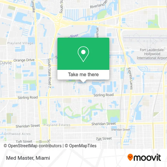 Med Master map