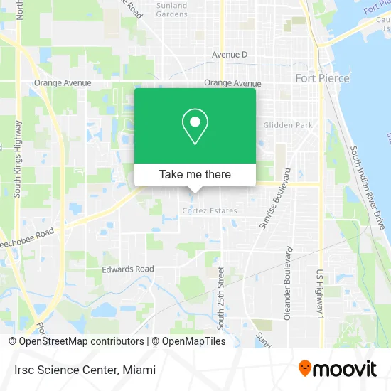 Irsc Science Center map
