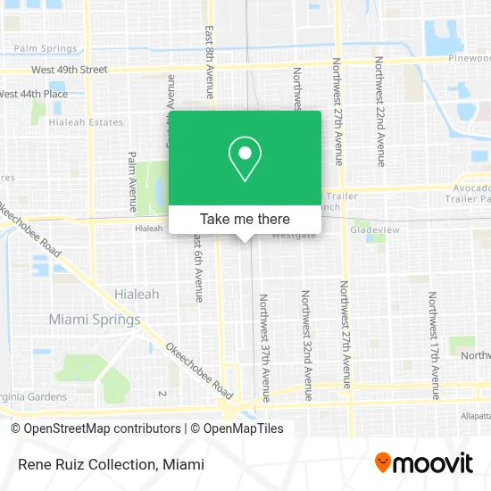 Rene Ruiz Collection map