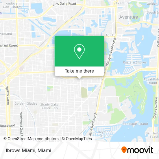 Ibrows Miami map