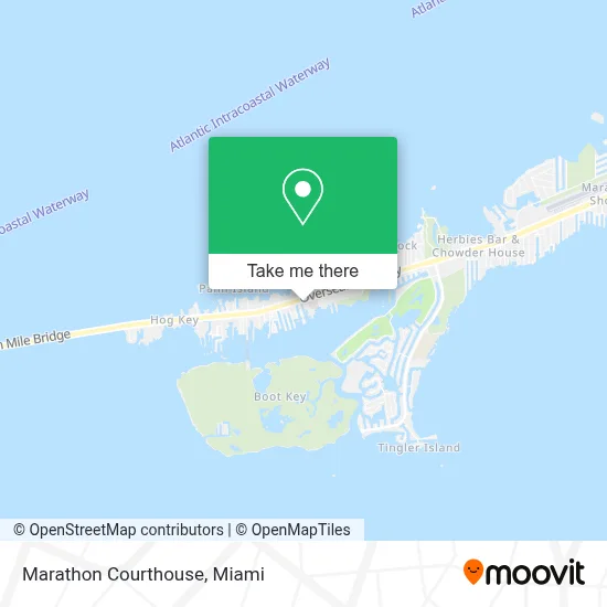 Marathon Courthouse map