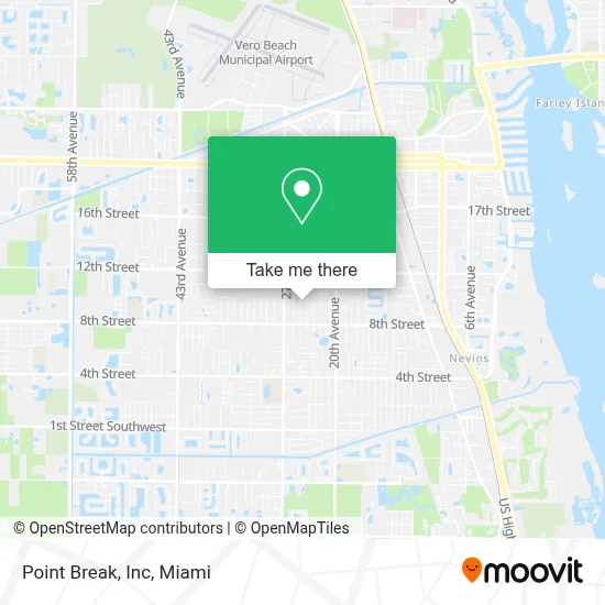 Point Break, Inc map