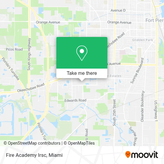 Fire Academy Irsc map
