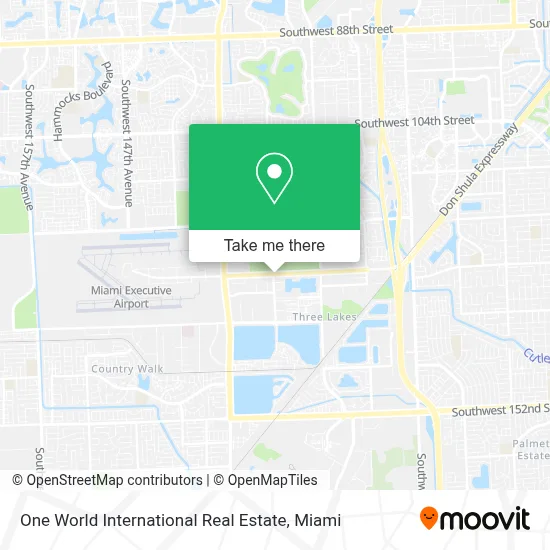 One World International Real Estate map